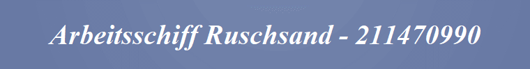 Arbeitsschiff Ruschsand - 211470990