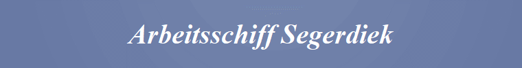 Arbeitsschiff Segerdiek