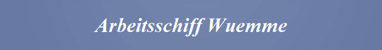 Arbeitsschiff Wuemme