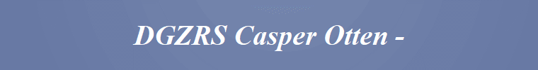 DGZRS Casper Otten -