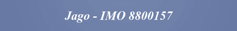 Jago - IMO 8800157