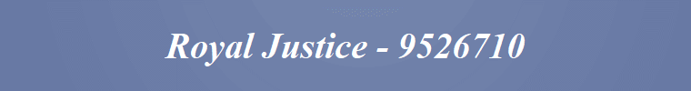 Royal Justice - 9526710