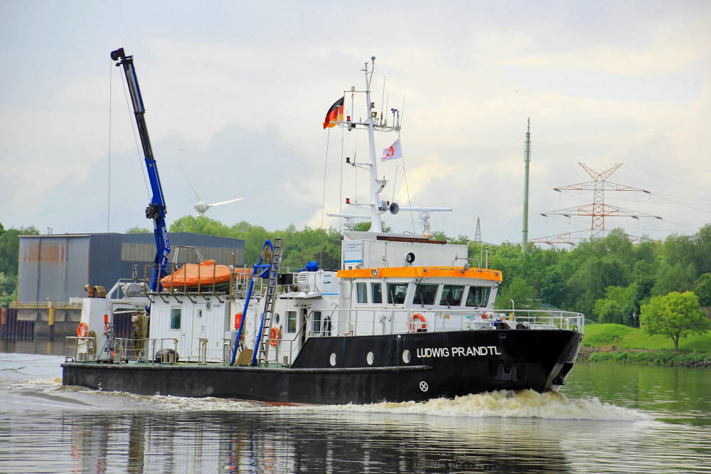 Arbeitsschiff Ludwig Prandtl - IMO 8332320