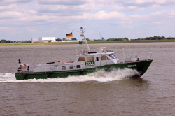 Zollboot Reiher